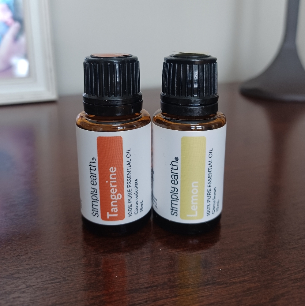 Essential Oil Set - Lemon and Tangerine